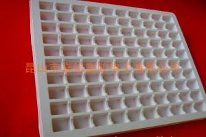 Electronic plastic tray